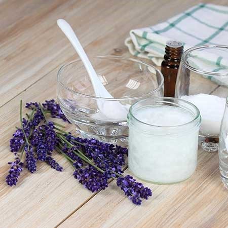 making lavendar deodorant